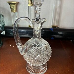 Waterford Crystal Prestige Heritage 12" Claret Decanter & Stopper: MINT